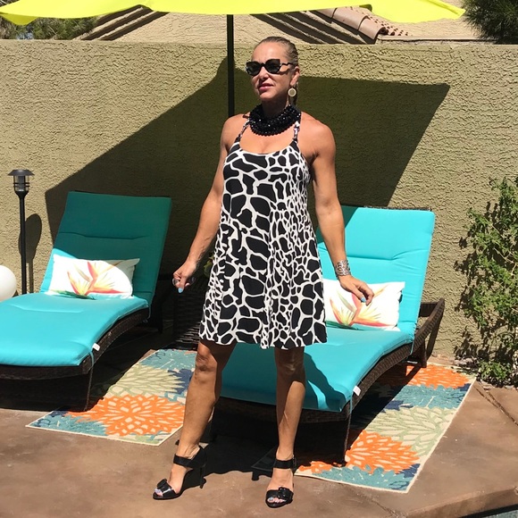 Cache Embellished Mini racer back dress - Picture 8 of 8